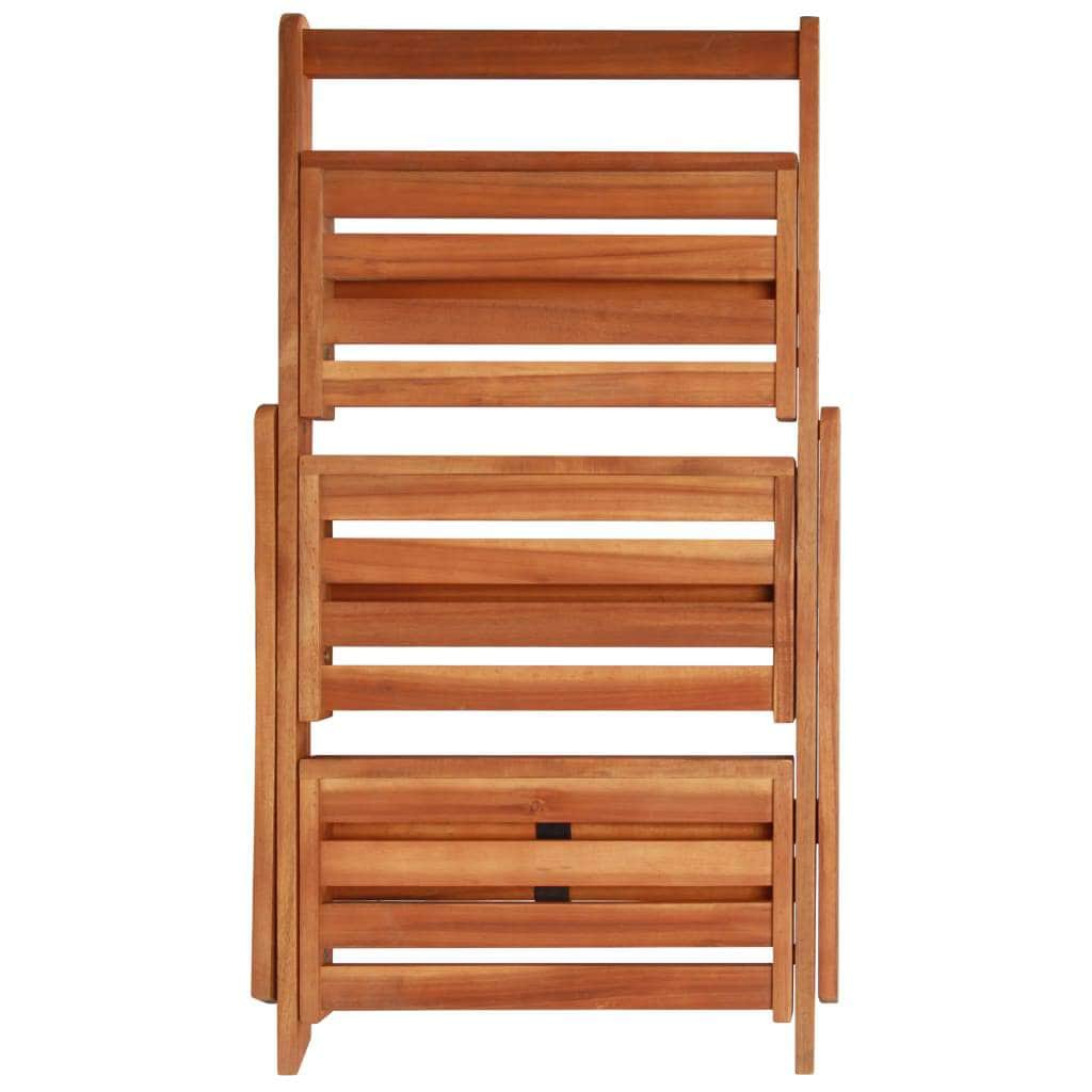 3-Tier Plant Stand  Solid Acacia Wood