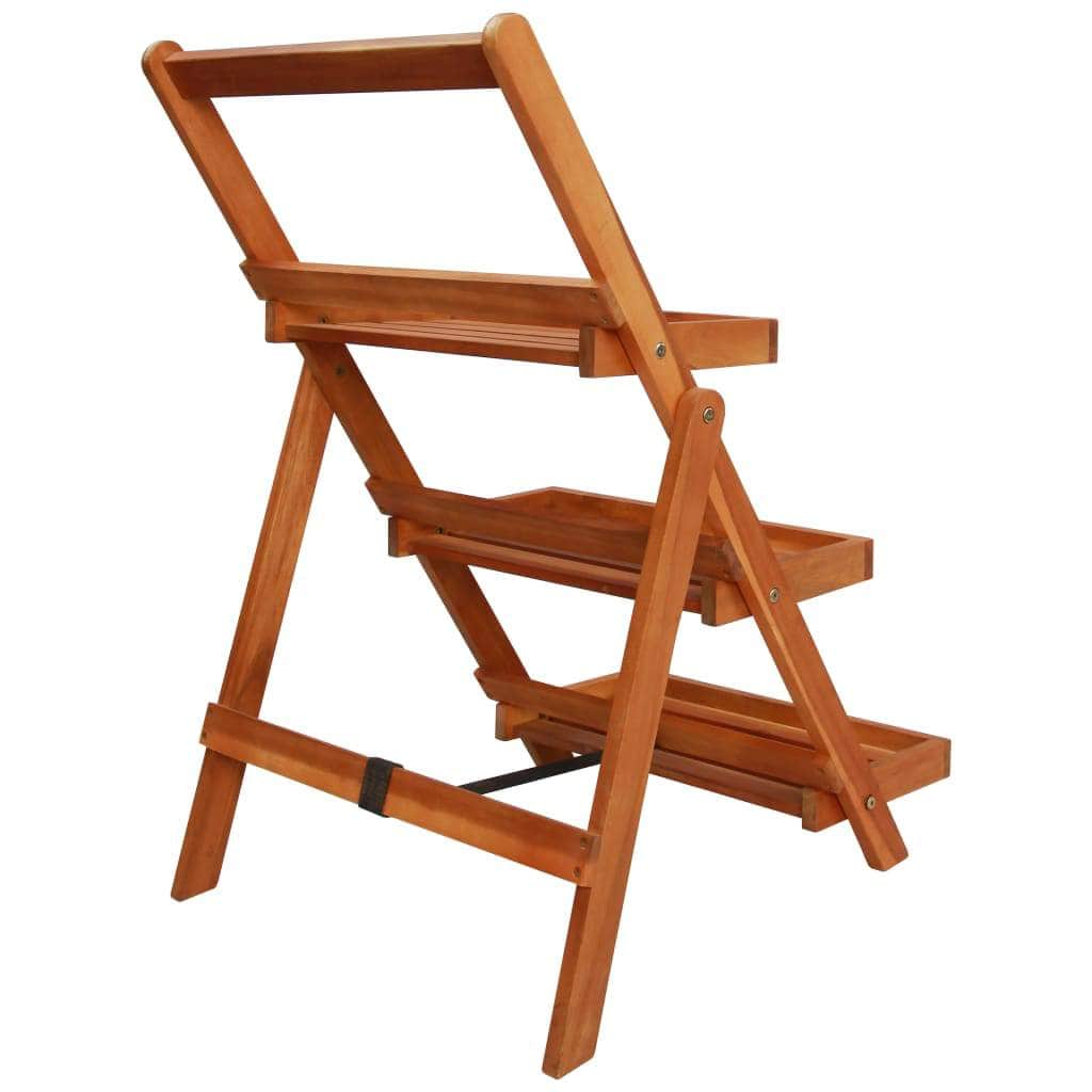 3 - Tier Plant Stand Solid Acacia Wood - Simple deals