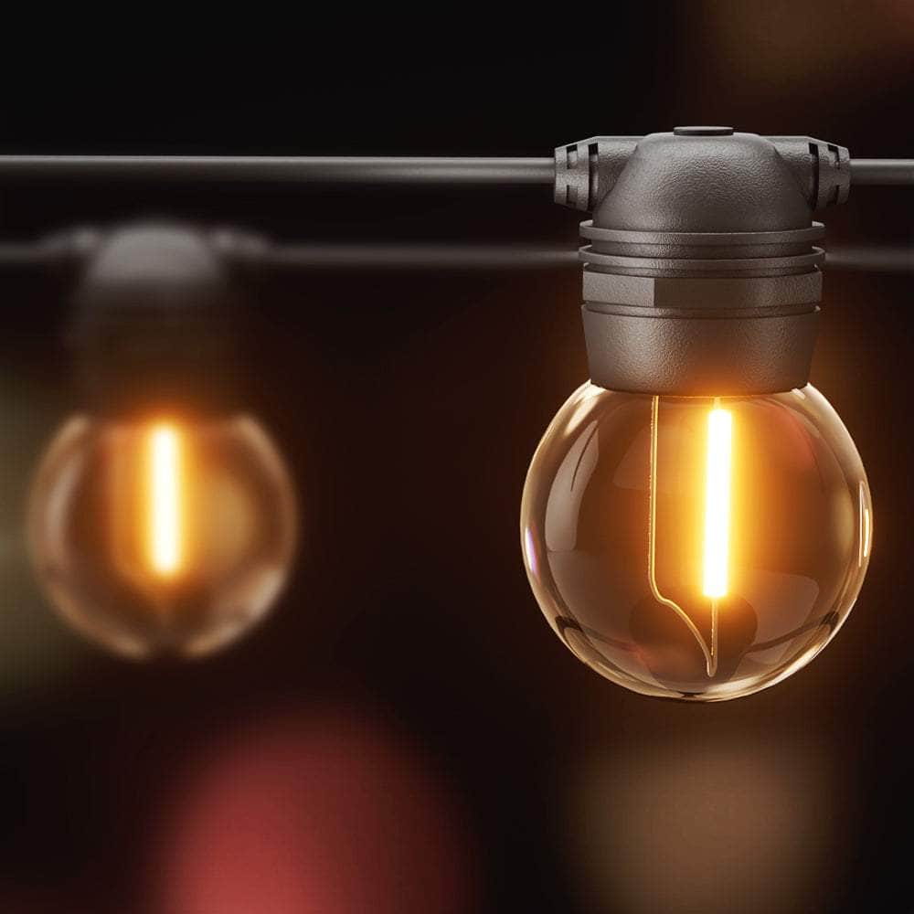 30 LED Solar Festoon Lights for Outdoor Christmas Delight