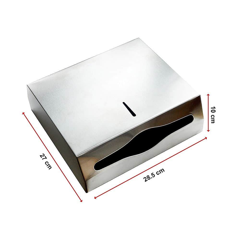 304 Stainless Steel Hand Paper Towel Dispenser Holder Toilet Heavy Duty