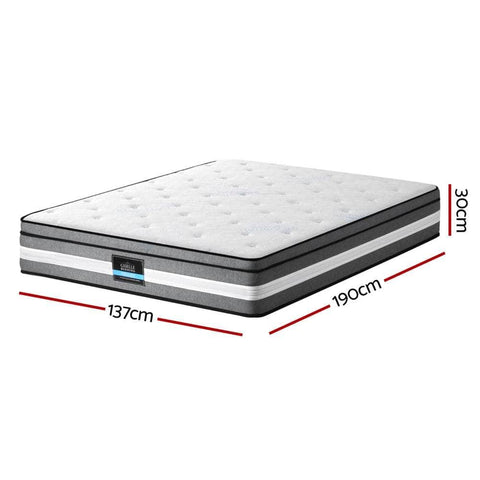 30cm Mattress Gel Foam Pocket Spring
