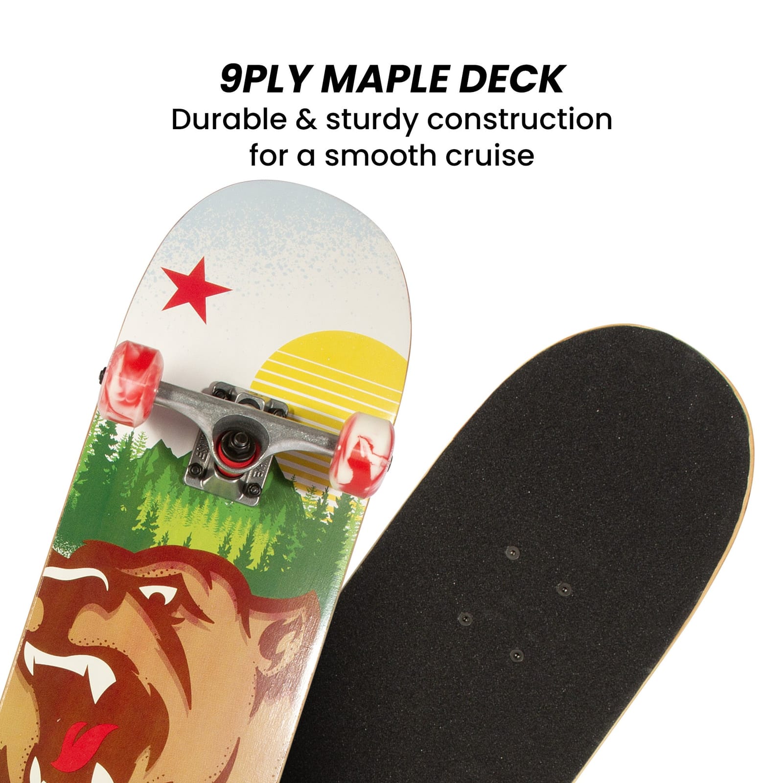 31-Inch Star Series Complete Skateboard