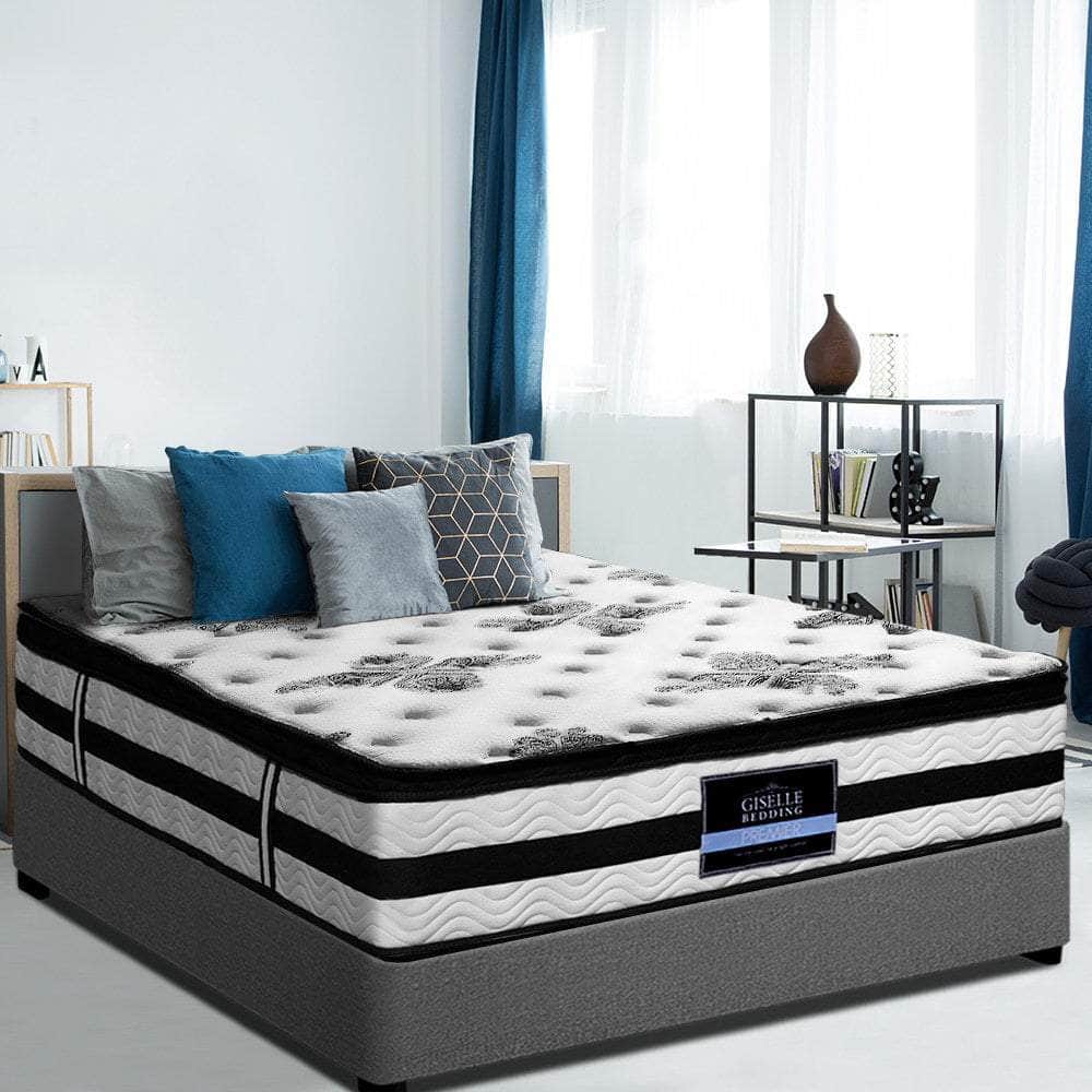 34cm Mattress Euro Top Pocket Spring Double