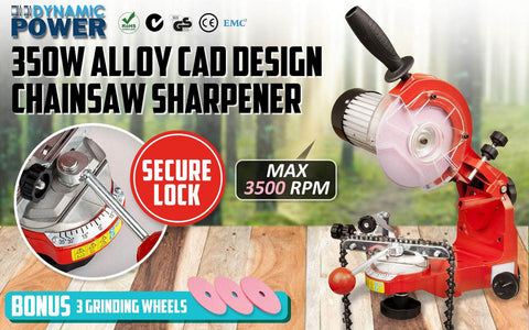 Alloy Chainsaw Sharpener Electric Grinder 350W