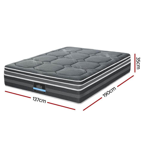 35cm Mattress Bamboo Cover Double Size, Eco-Friendly & Comfortable