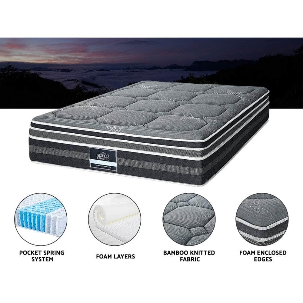 35cm Mattress Bamboo Cover King