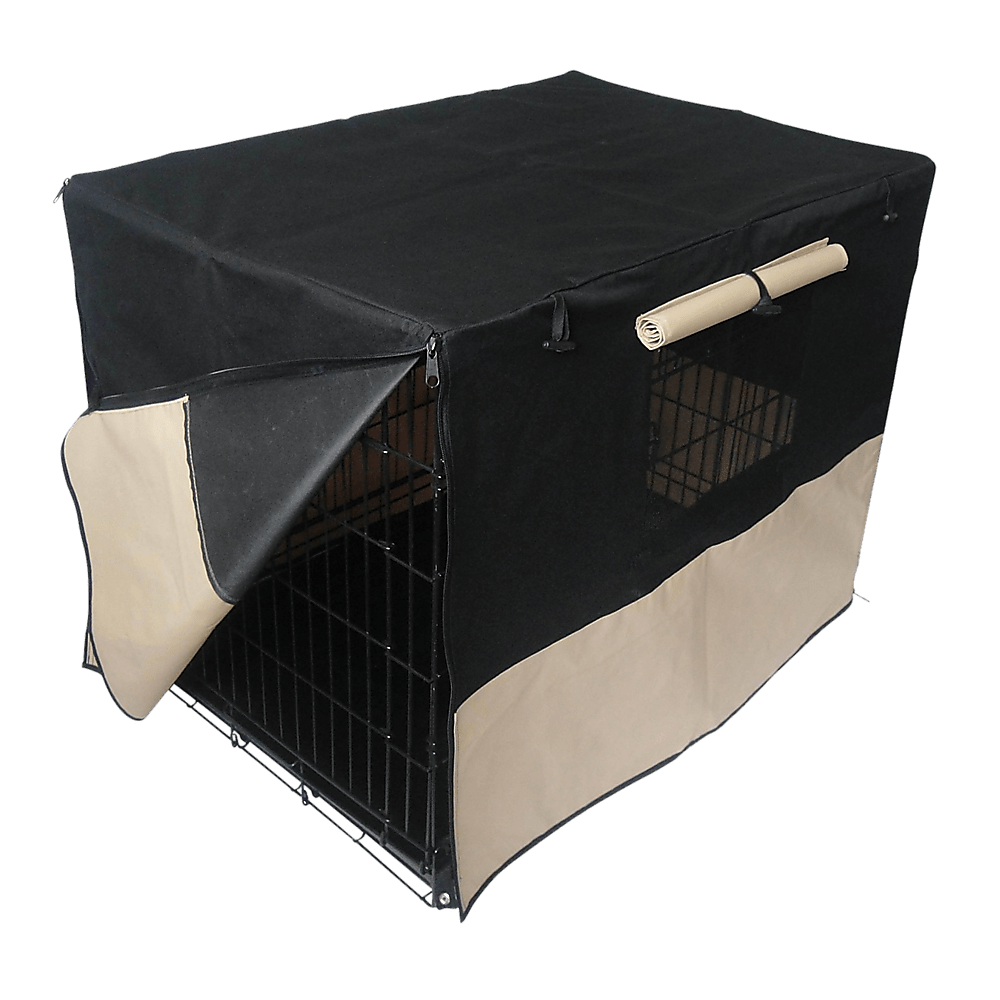 36" Pet Dog Crate with Waterproof Cover