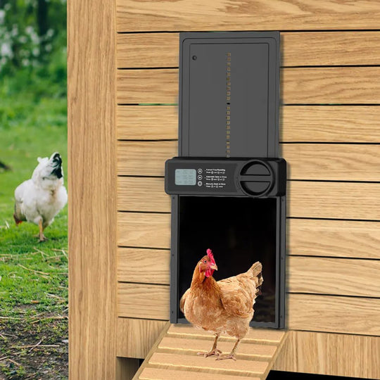 Automatic Chicken Coop Door Opener With Timer 32x4x25cm