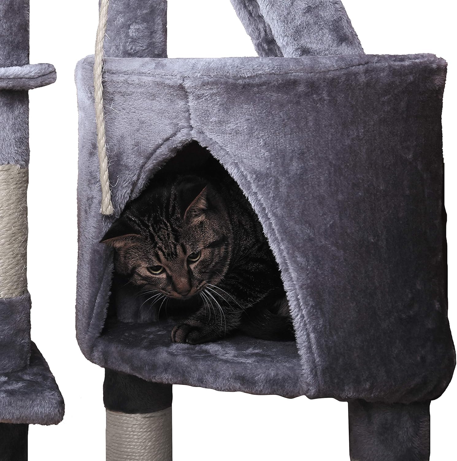 Cat Tree 120cm Multi Level 40x120x55cm