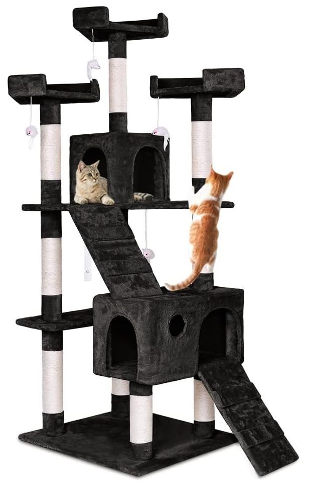 Cat Tree Tower 180cm 61x180x51cm