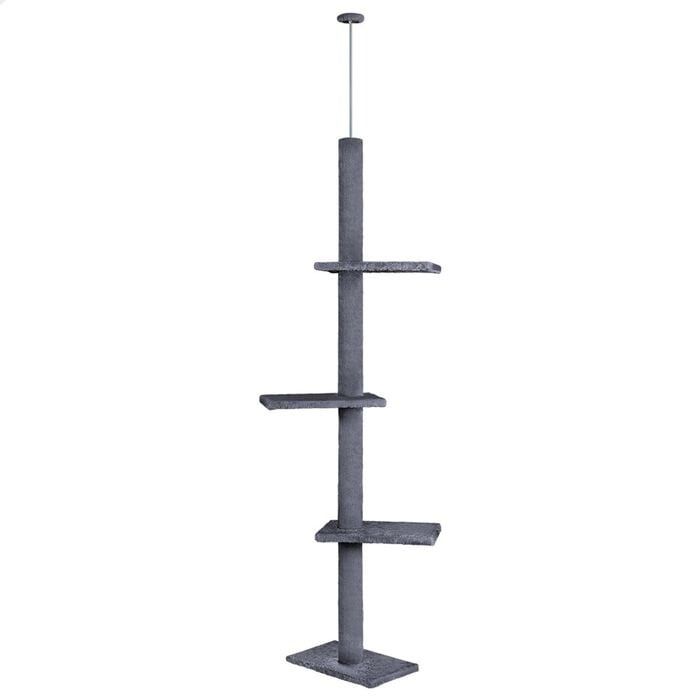 Cat Tree Tower Adjustable Height 43x230x27cm
