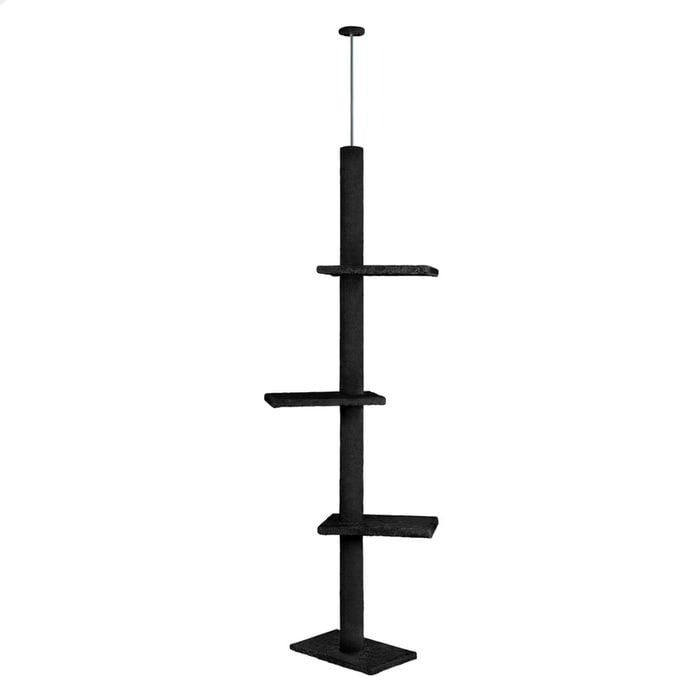 Floor Cat Tree Tower Adjustable 43x230x27cm