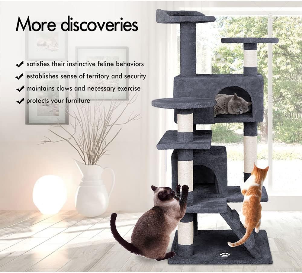Cat Tree Tower Multi Level 50x134x50cm