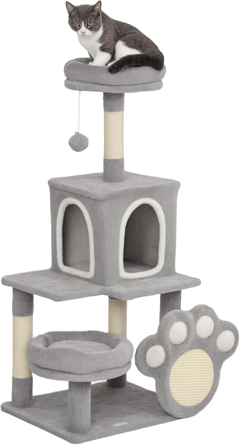 Cat Tree Tower Large Plush 48x110x40cm