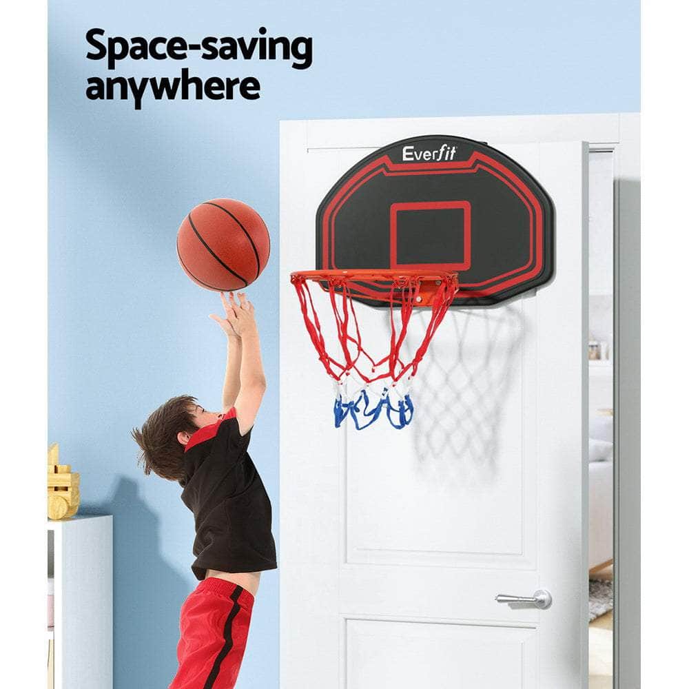 38" Basketball Hoop Backboard Door Wall Mounted Ring Net Sports Kids