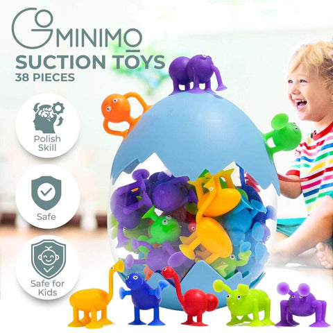 38 Pcs Suction Cup Toys 365-45