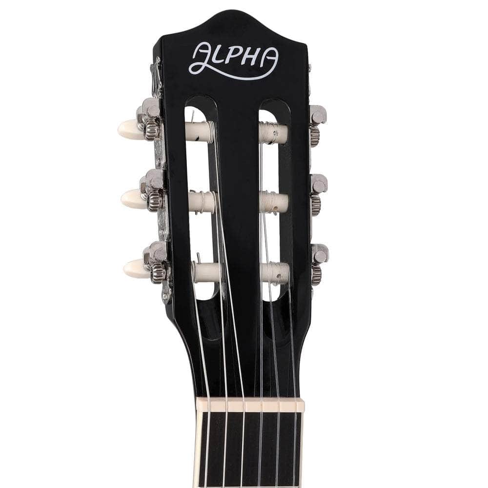 Guitars - 39 Inch Classical Guitar Wooden Body Nylon String Beginner Gift Black