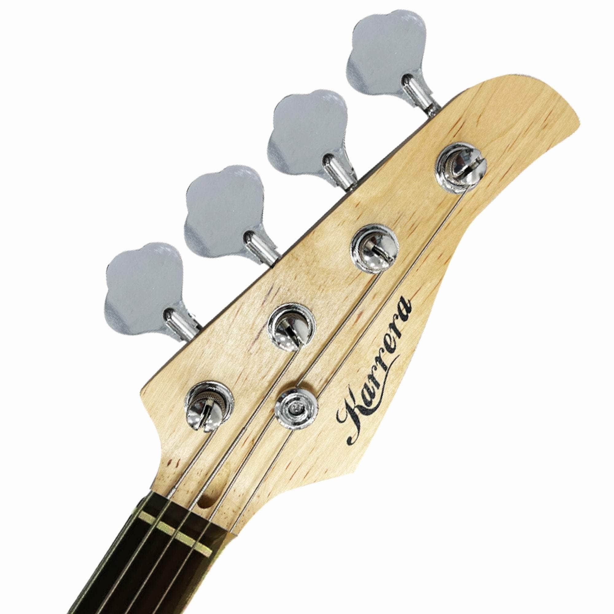 39in Electric Guitar Bass Music 4-String Instrument Full Size Black