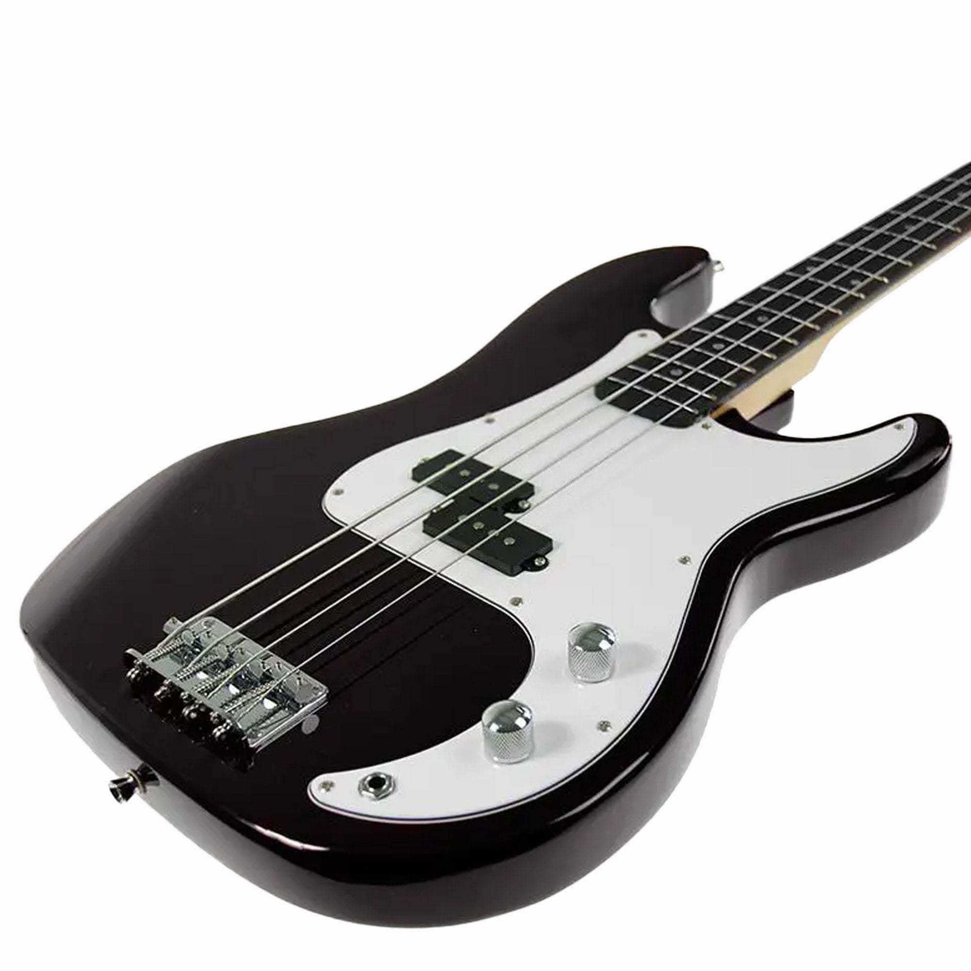 39in Electric Guitar Bass Music 4-String Instrument Full Size Black