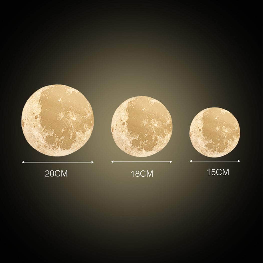 3D Magical Moon Lamp USB LED Night Light Medium