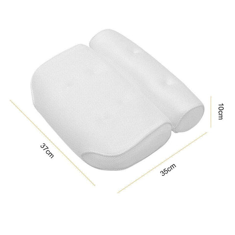 3D Spa Mesh Bath Pillow Neck Support
