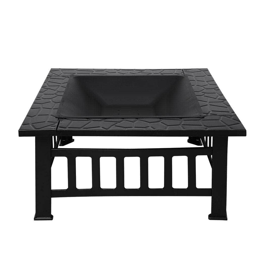 3IN1 Fire Pit BBQ Grill Pits