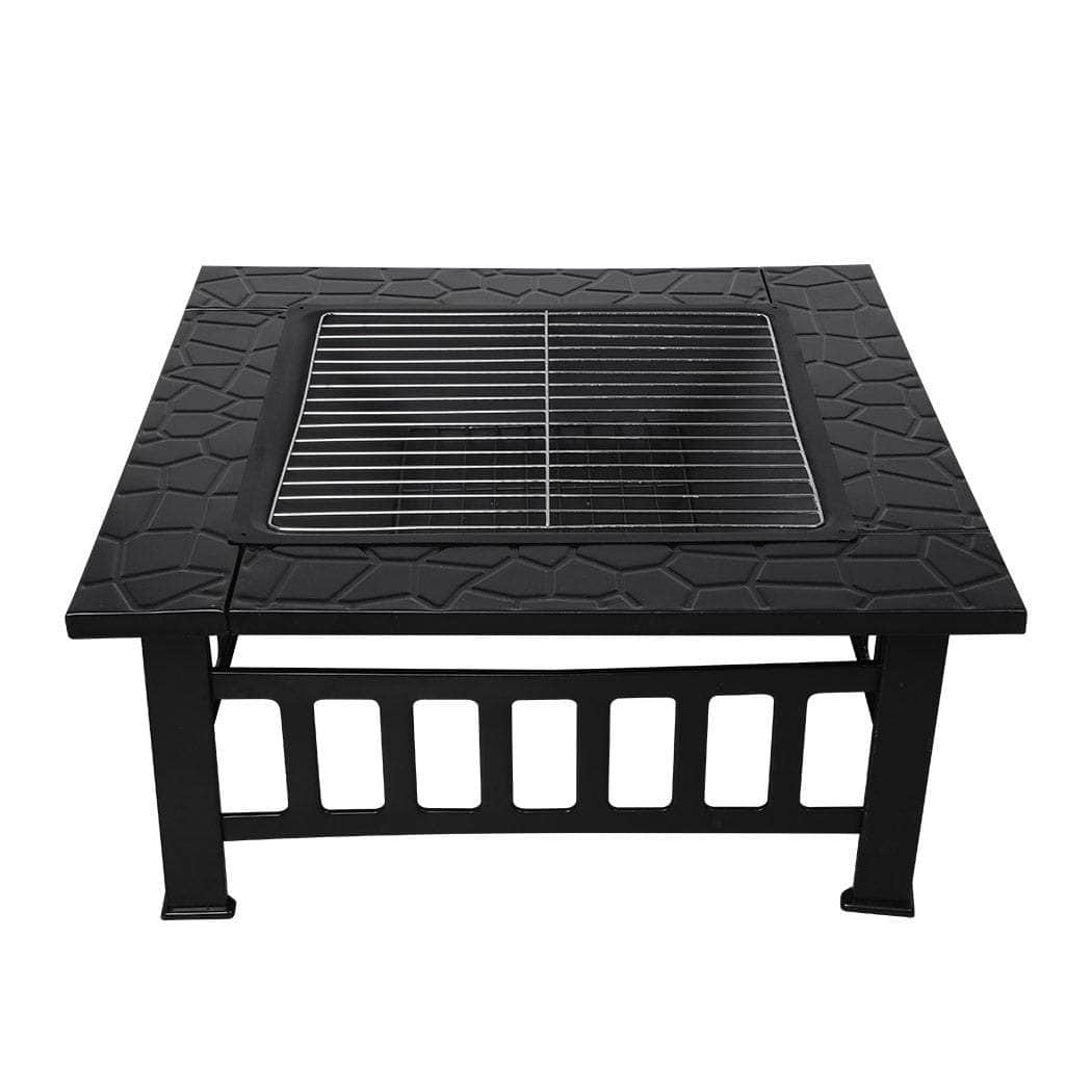 3IN1 Fire Pit BBQ Grill Pits