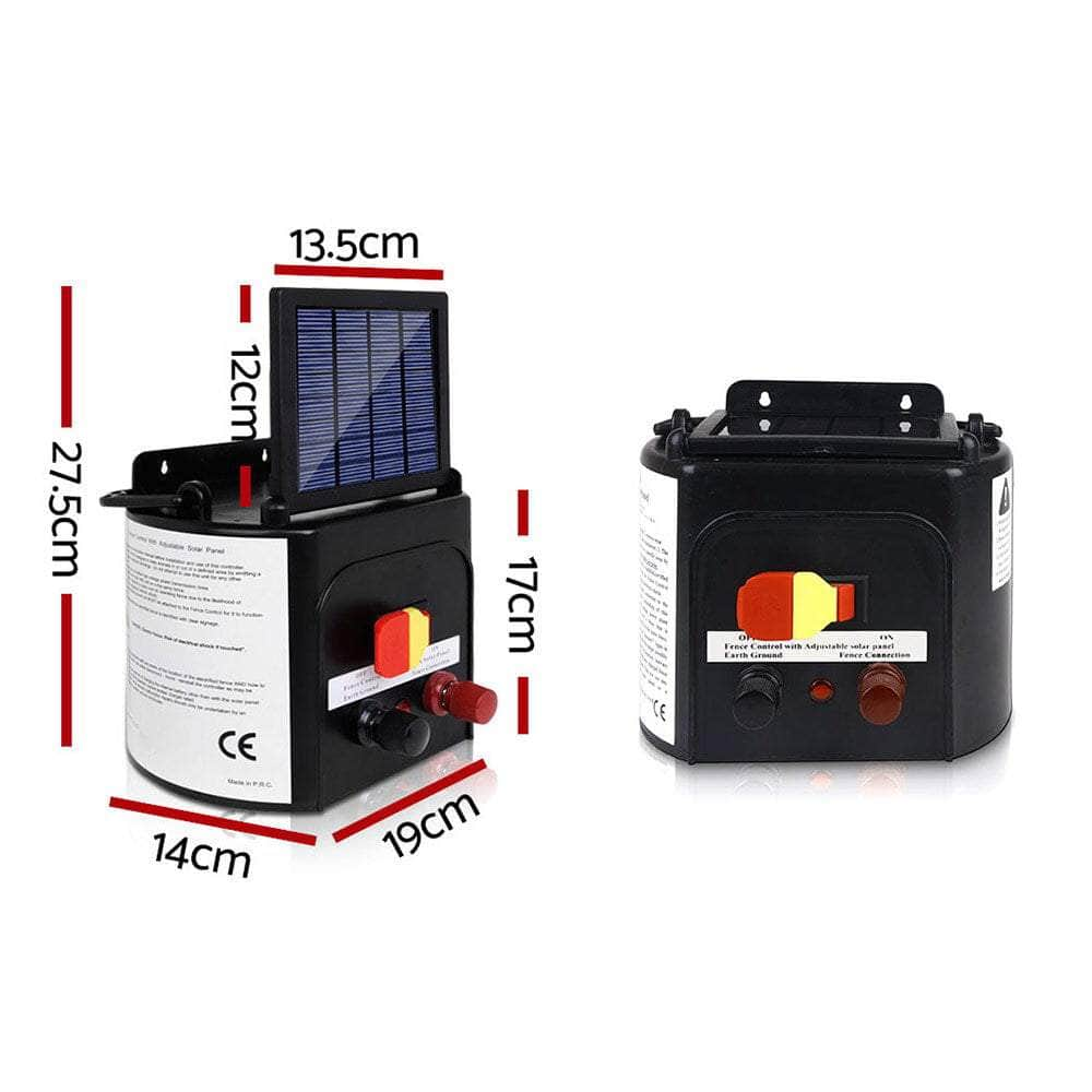 3km Solar Electric Fence Charger Energiser