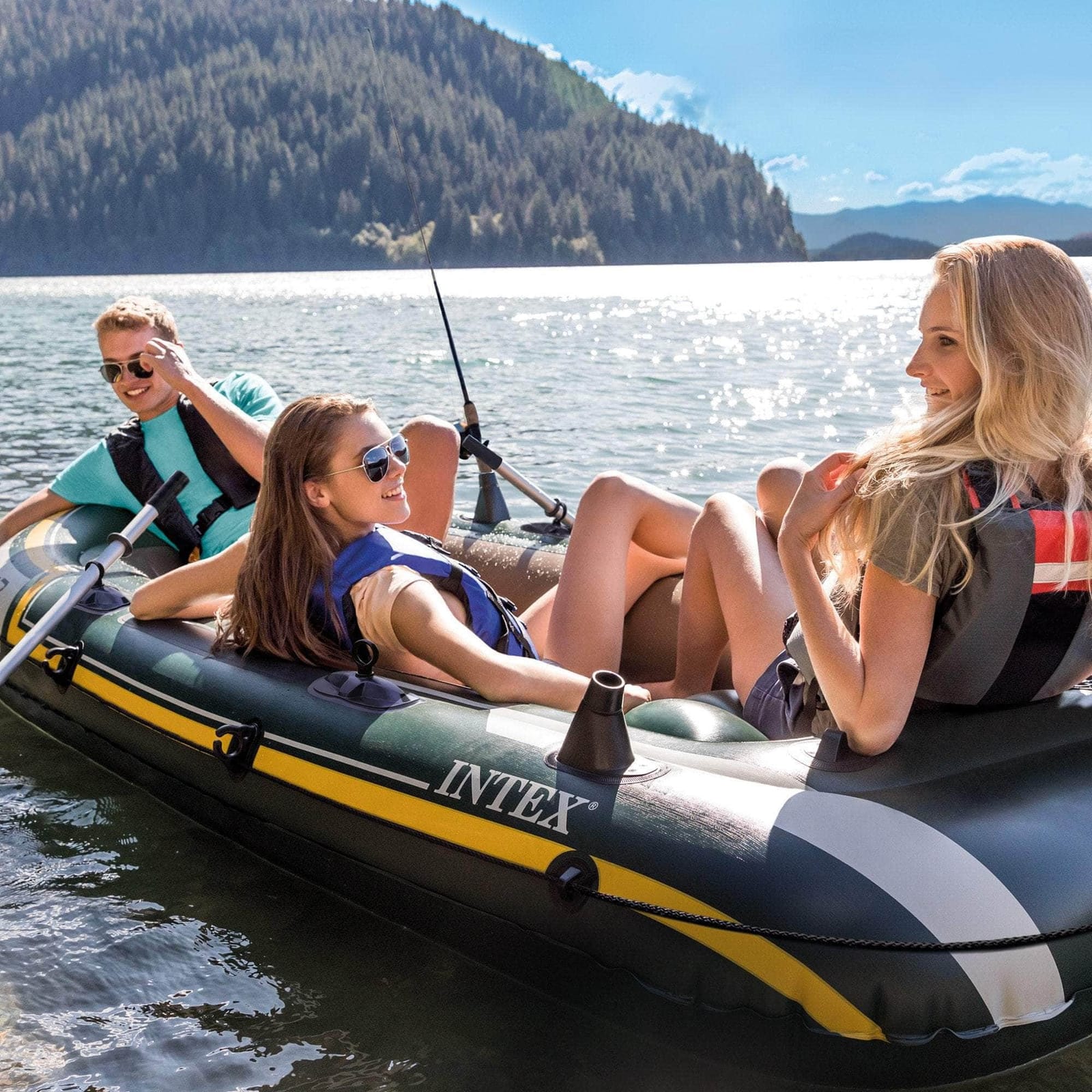 3 Inflatable Boat Set - 3-Person - outdoor living - photo 9