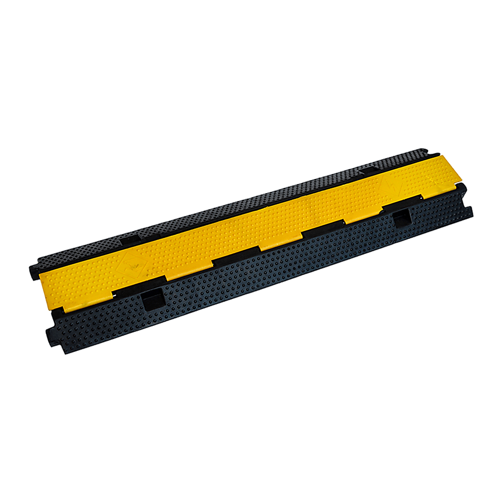 3Pcs 2-Cable Rubber Electrical Wire Cover Heavy Duty Protector