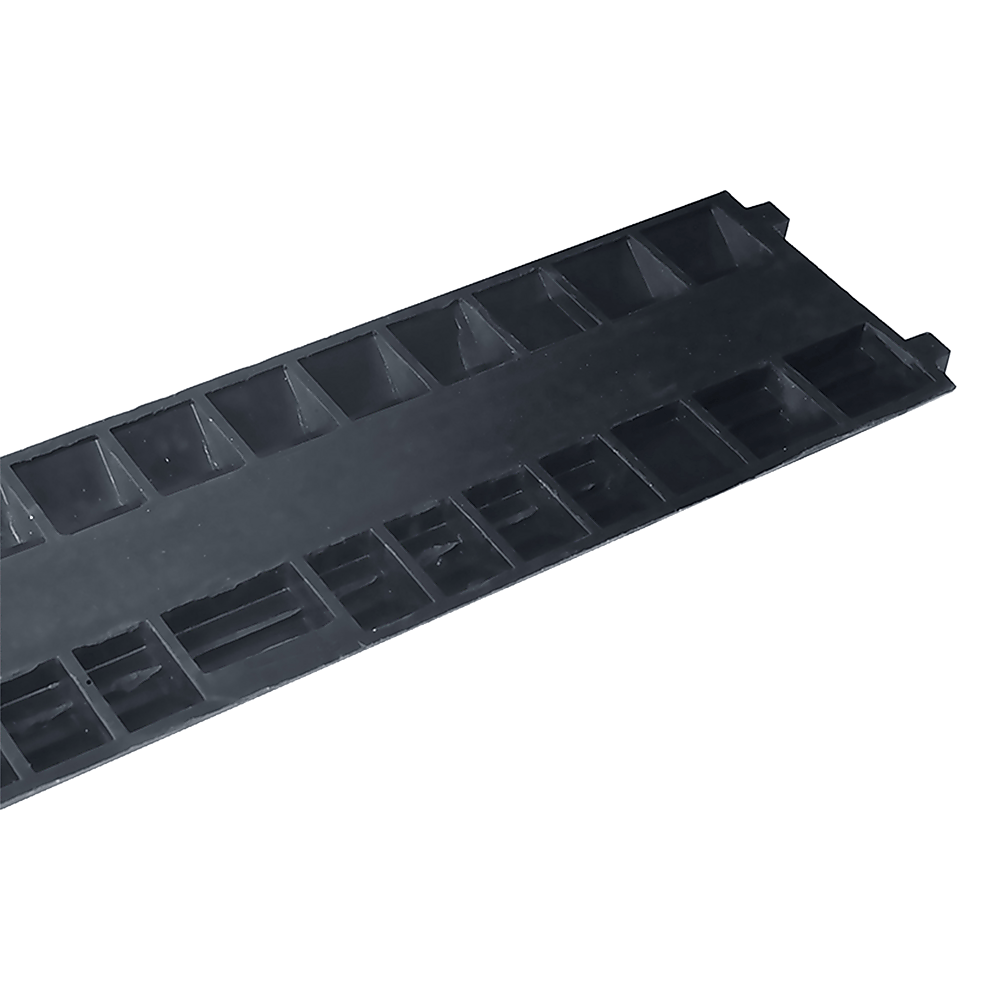 3Pcs 2-Cable Rubber Electrical Wire Cover Heavy Duty Protector