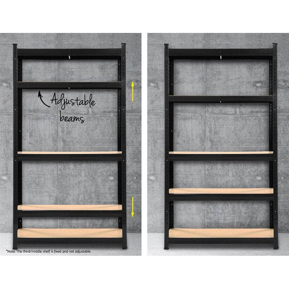 3X0.9M Garage Storage Metal Shelves