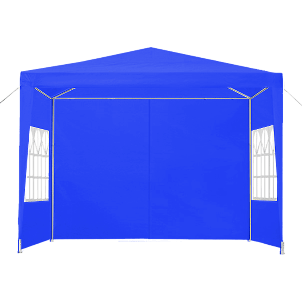 3x3m Gazebo Outdoor Marquee Tent Canopy Blue