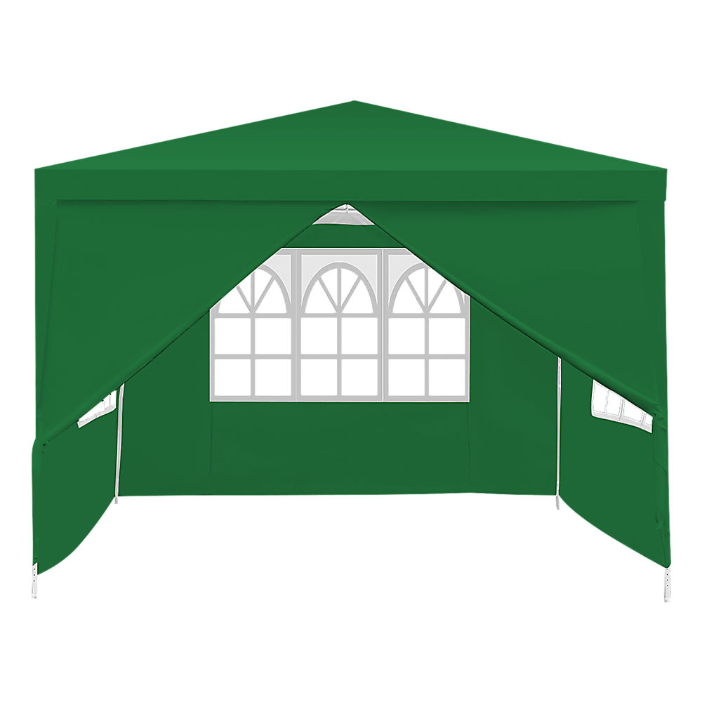 3x3m Gazebo Outdoor Marquee Tent Canopy Green