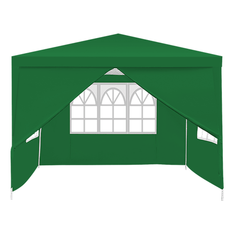 3x3m Gazebo Outdoor Marquee Tent Canopy Green