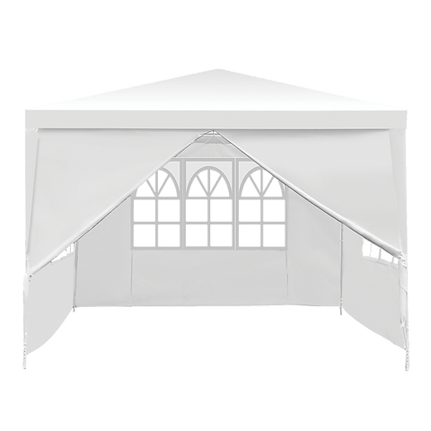 3x3m Gazebo Outdoor Marquee Tent Canopy White