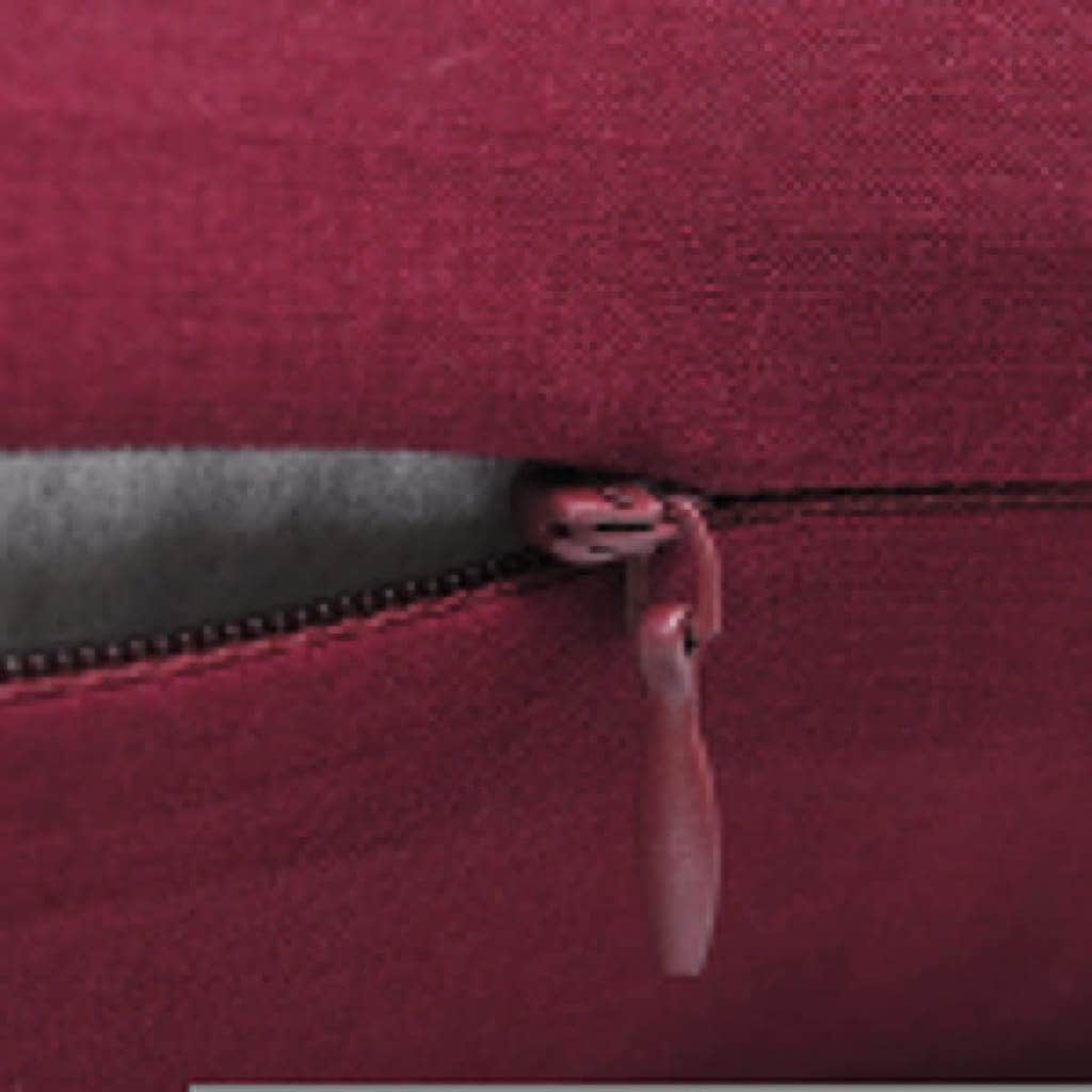 4 Cushion Covers Cotton( Burgundy )