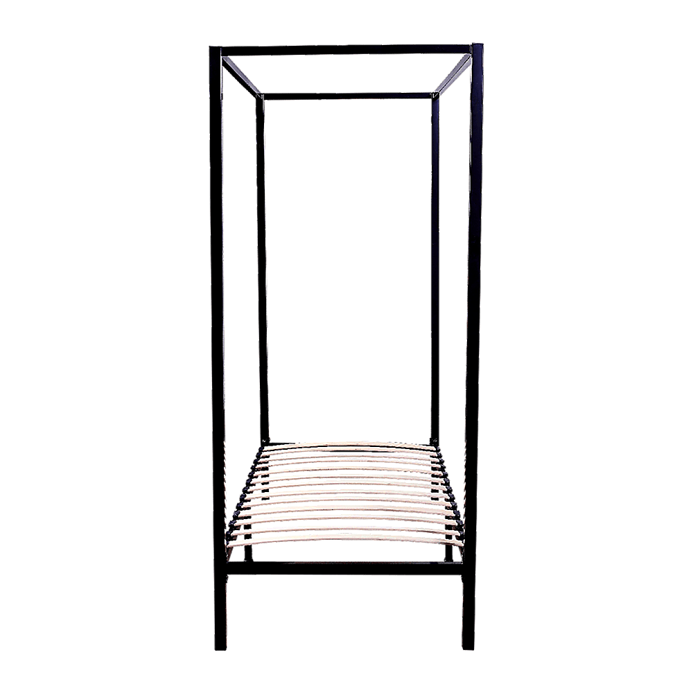4 Four Poster Single Bed Frame