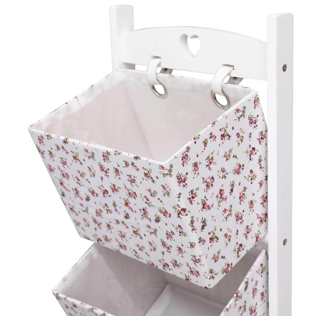 4-Layer Basket Rack Flower