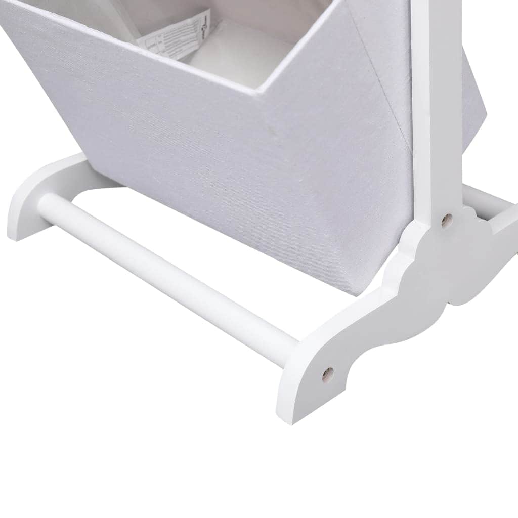 4-Layer Basket Rack White