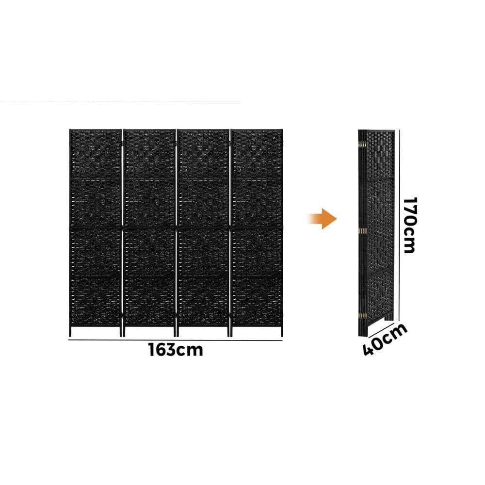 4 Panel Room Divider Privacy Screen