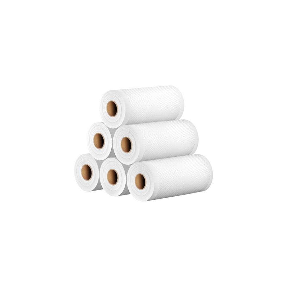 4 Rolls Food Vacuum Sealer Bags Heat Sealing Bag Pack