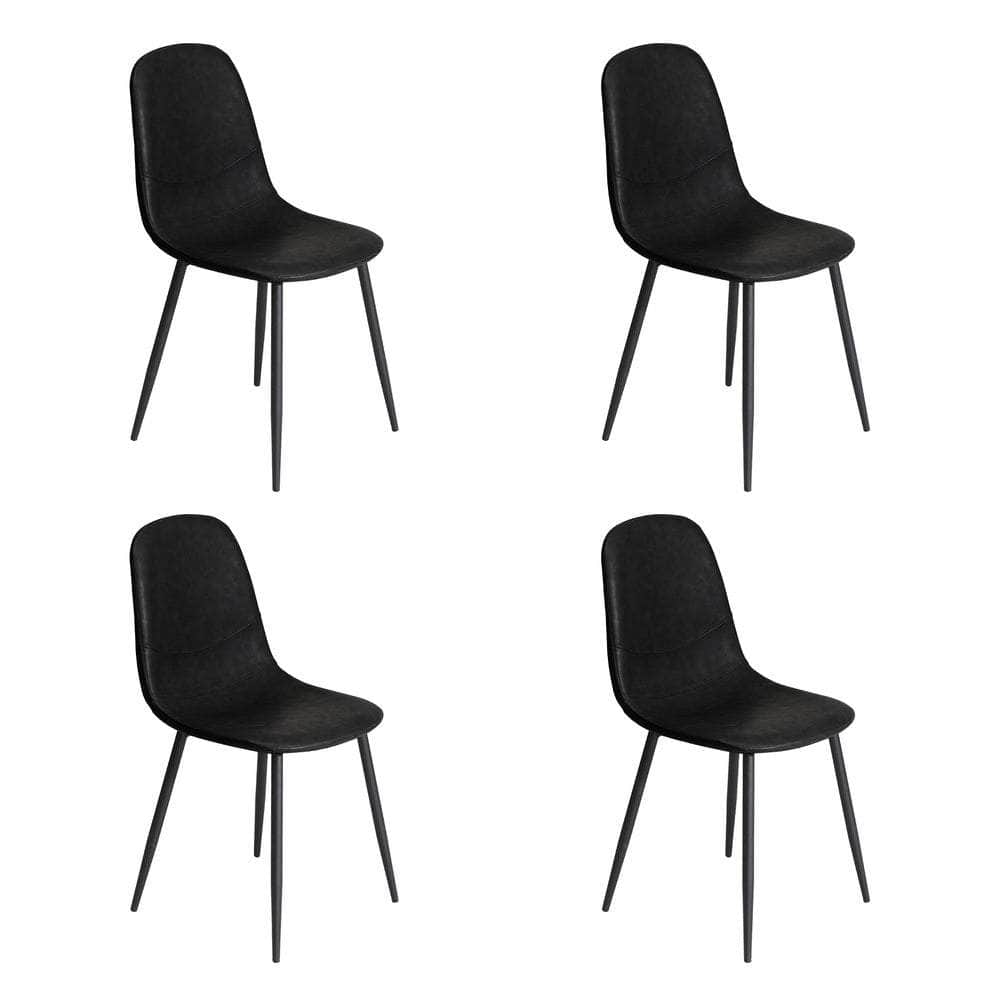 4-Seater Dining Set 1.2m Rectangular Table and Chairs