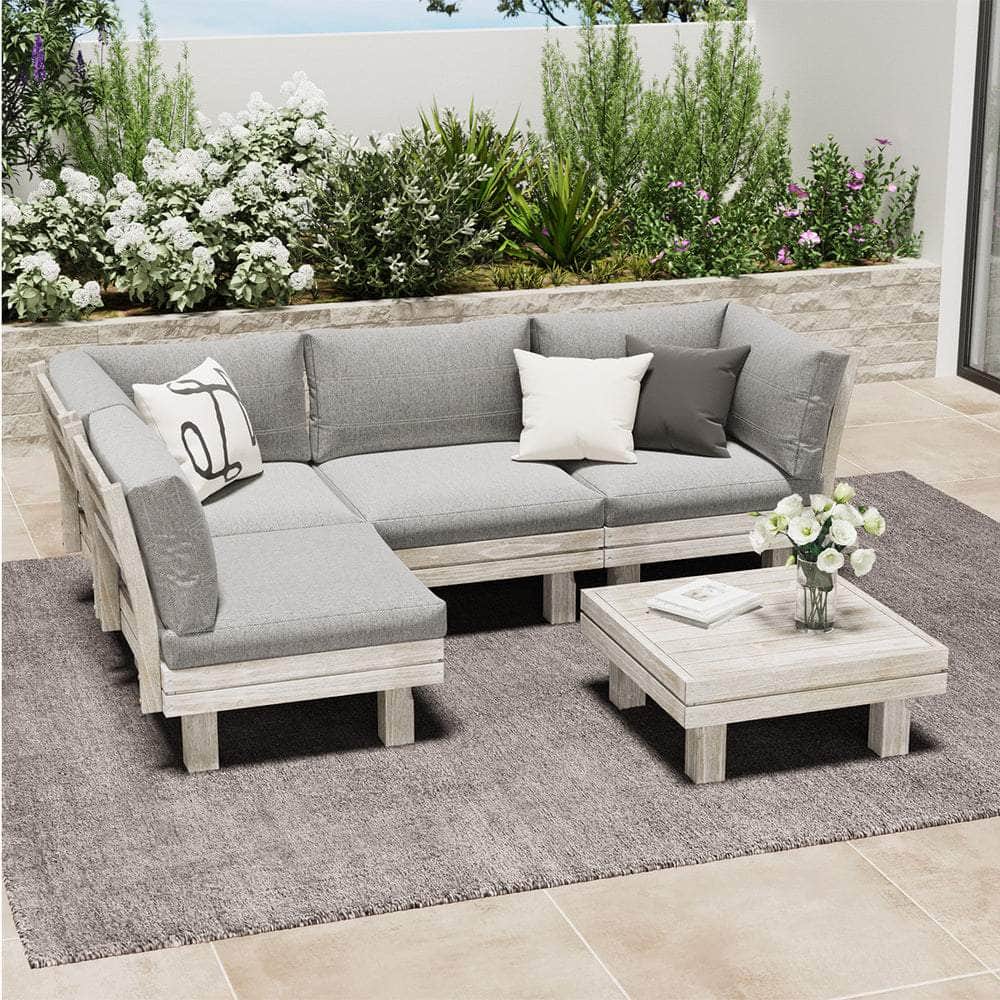 4 Seater Outdoor Furniture Sofa Set Lounge Setting Garden