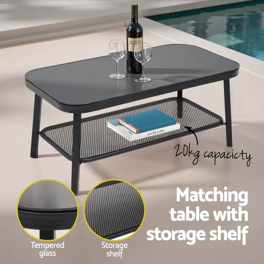 4-Seater Outdoor Sofa Set - Patio Furniture