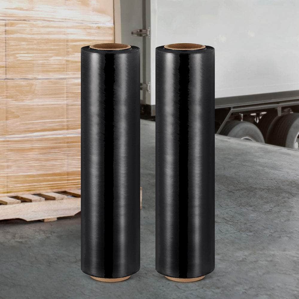 400m 2pcs Stretch Film Shrink Wrap Rolls Protect Package Material