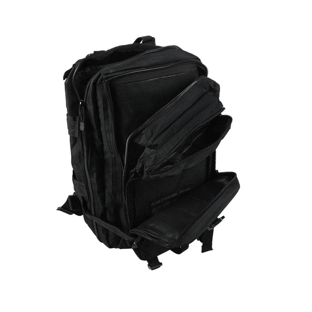 40L Military Tactical Backpack Black