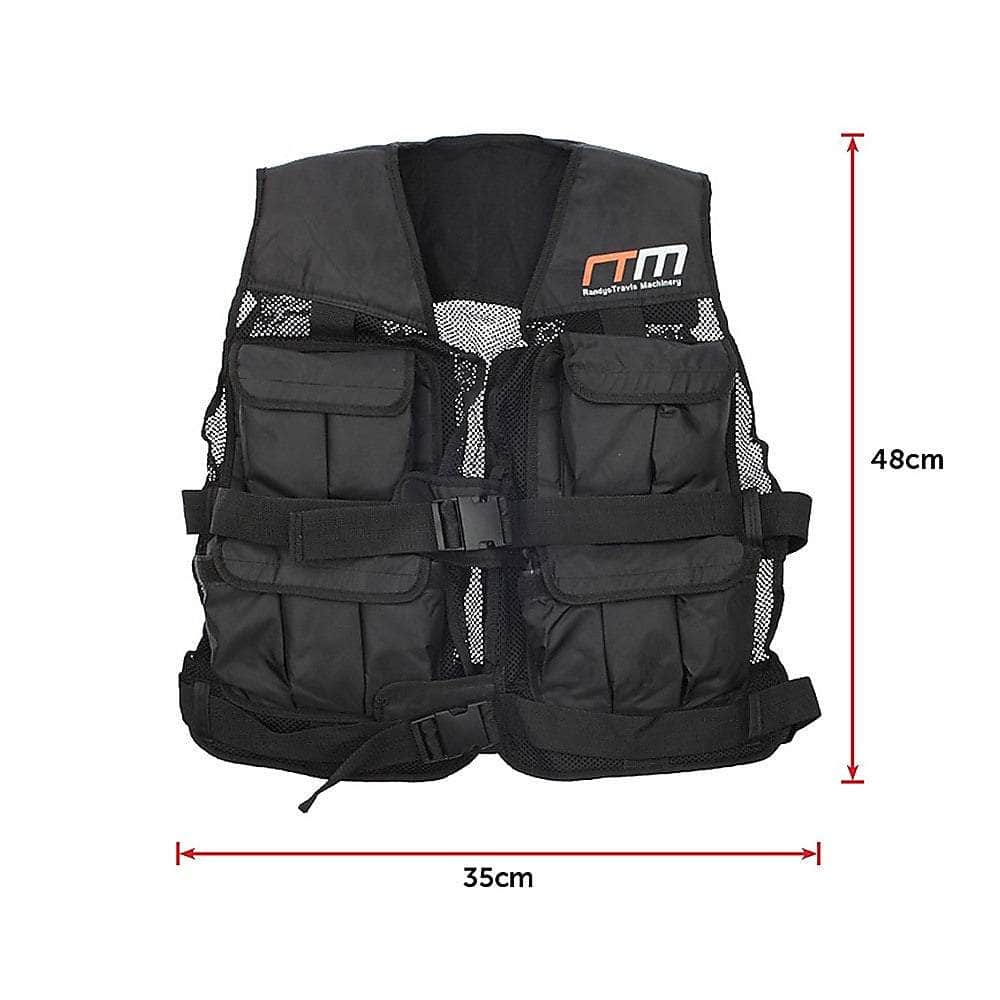 40Lbs Weighted Weight Gym Exercise Training Sport Vest