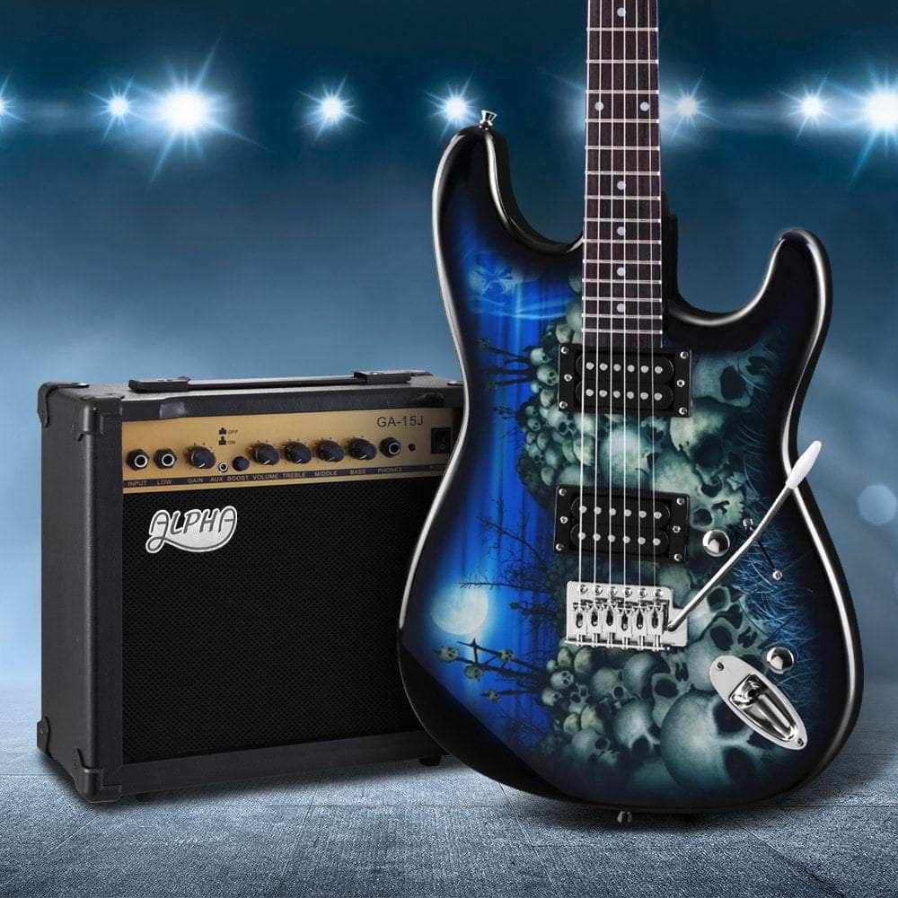 41 Inch Electirc Guitar Humbucker Pickup Switch Amplifier Black