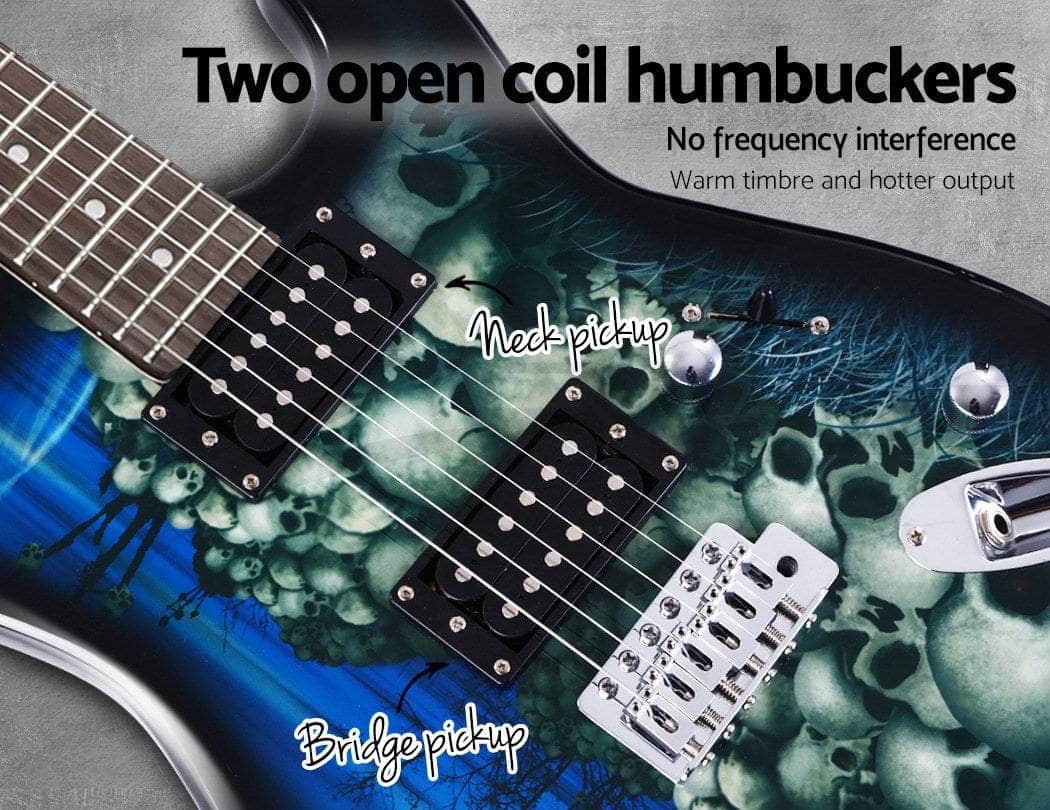 41 Inch Electirc Guitar Humbucker Pickup Switch Amplifier Black